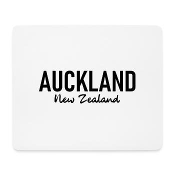 Auckland - Nouvelle-Zélande - Aotearoa - Maori - Kiwi - Tapis de souris (format paysage) - blanc - Devant