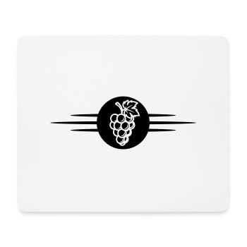 Grapes Fruit - Mouse Pad (horizontal) - white - Front