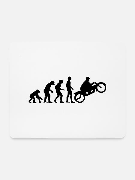 évolution du moteur 2 - Tapis de souris (format paysage) - blanc