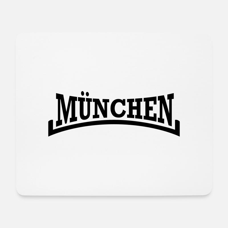 Munich Style - Mouse Pad (horizontal) - white