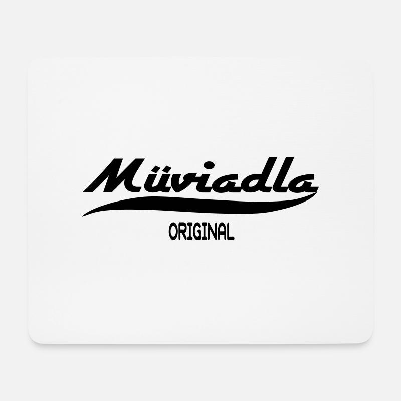 Mühlviertel - Mousepad (Querformat) - Weiß