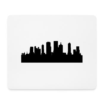 Skyscraper city - Mouse Pad (horizontal) - white - Front