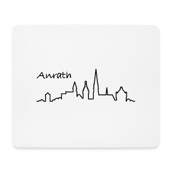 Anrath-Logo gross - Mousepad (Querformat) - Weiß - Vorne