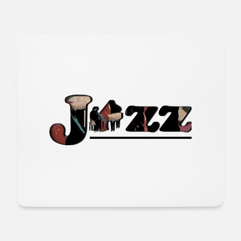 Jazz - Mouse Pad (horizontal) - white
