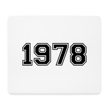 1978 - Tapis de souris (format paysage) - blanc - Devant