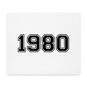 1980 - Mouse Pad (horizontal) - white - Front
