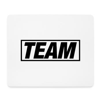 TEAM - Mouse Pad (horizontal) - white - Front