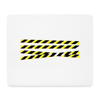 ansperrband__f2 - Tapis de souris (format paysage) - blanc - Devant