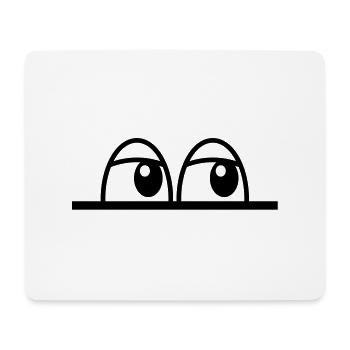 look_f1 - Mousepad (Querformat) - Weiß - Vorne