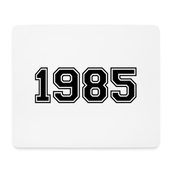 1985 - Mousepad (Querformat) - Weiß - Vorne