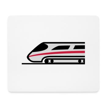 Express Train Logo - Tapis de souris (format paysage) - blanc - Devant
