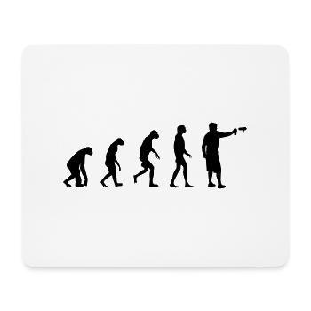 Evolution de Graffiti/ Streetart / Bombing - Tapis de souris (format paysage) - blanc - Devant