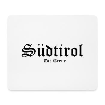 Tyrol du Sud - Tapis de souris (format paysage) - blanc - Devant