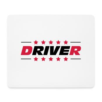 Rennfahrer / Pilot / Auto / Luftfahrt / Luft - Mousepad (Querformat) - Weiß - Vorne
