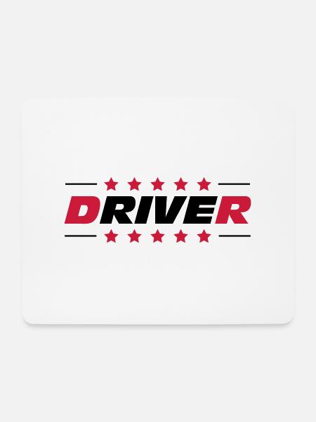 Pilot / Car / Plane / Driver / Pilote / Biker - Mouse Pad (horizontal) - white