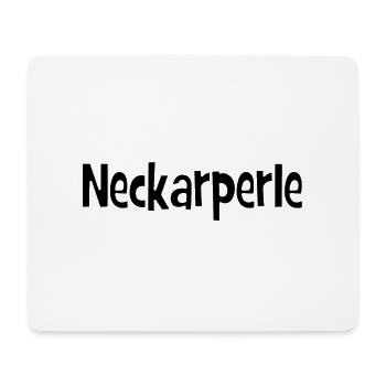 Neckarperle - Stuttgart - Schwäbin - Neckar - Mousepad (Querformat) - Weiß - Vorne