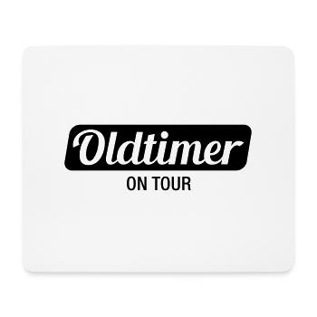 oldtimer_on_tour_f1 - Mousepad (Querformat) - Weiß - Vorne