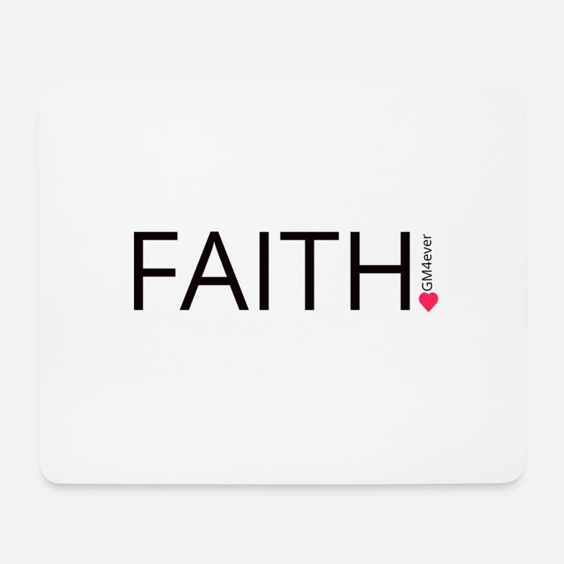 Faith George Michael Fan Gift - Tapis de souris (format paysage) - blanc