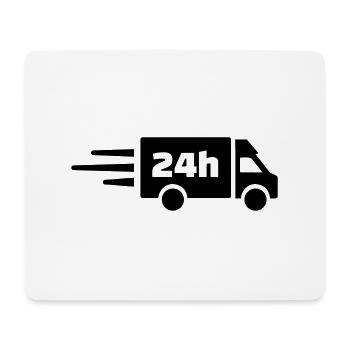 Lieferung - Mousepad (Querformat) - Weiß - Vorne