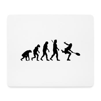 Evolution Tennis - Mousepad (Querformat) - Weiß - Vorne