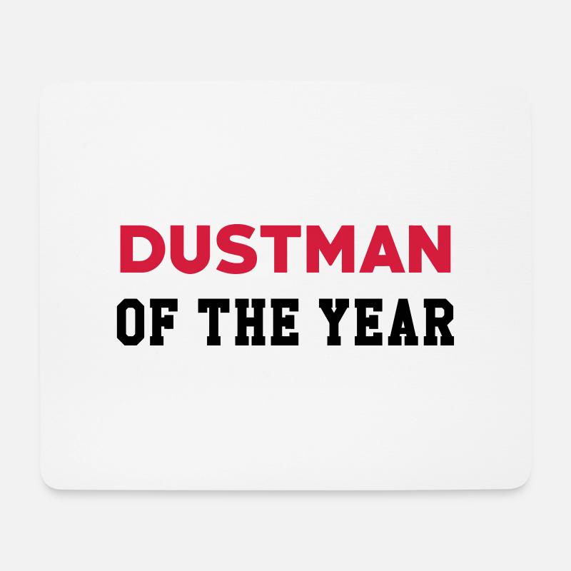 Dustman Ripper Müllmann Eboueur Garbage Trash - Mouse Pad (horizontal) - white