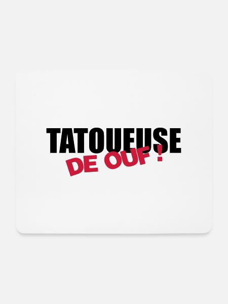 Tätowierer Tatouage Tattoo Tattooist Tatoueur - Mouse Pad (horizontal) - white