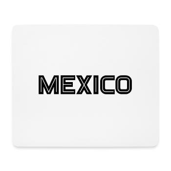 Mexique - Mexique - Amérique - Mexicain - Espagnol - Tapis de souris (format paysage) - blanc - Devant