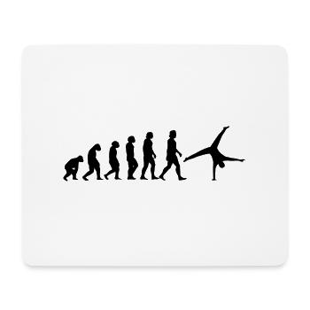 Handstand Radschlag Cartwheel Gymnastics turnen - Mousepad (Querformat) - Weiß - Vorne
