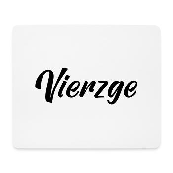 Vierzge zum Geburtstag für echte Bayern. - Mousepad (Querformat) - Weiß - Vorne