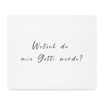 Gotti - Mousepad (Querformat) - Weiß - Vorne