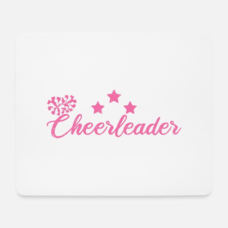 Cheerleader - Mousepad (Querformat) - Weiß