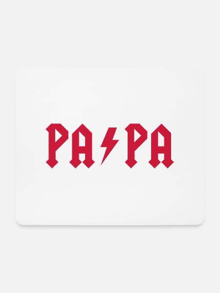 music papa 01 - Mousepad (Querformat) - Weiß