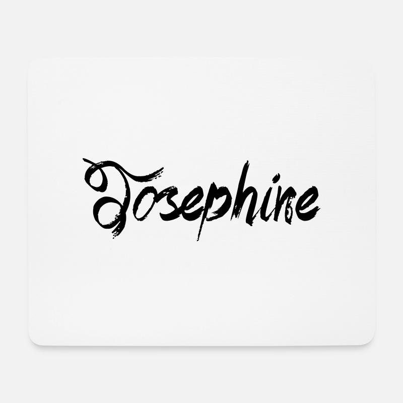 Josephine - Musemåtte (tværformat) - hvid