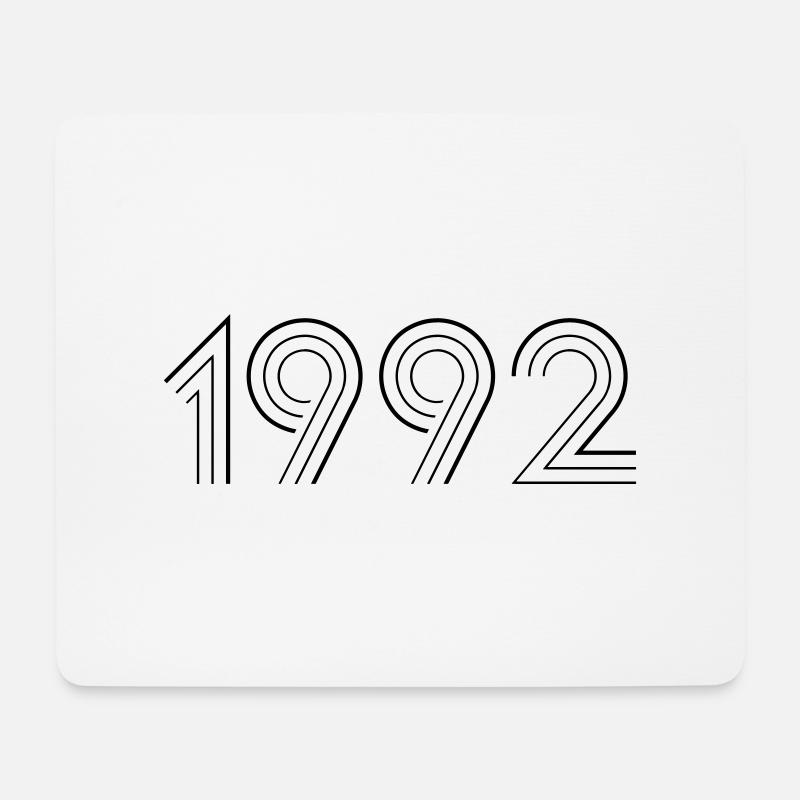1992 - Mousepad (Querformat) - Weiß
