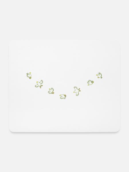 Birdies - Mouse Pad (horizontal) - white