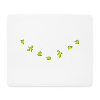 Birdies - Mouse Pad (horizontal) - white - Front