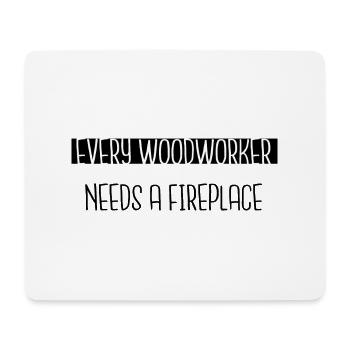 joke carpenter quotes tshirts chainsaw carpenter - Mouse Pad (horizontal) - white - Front