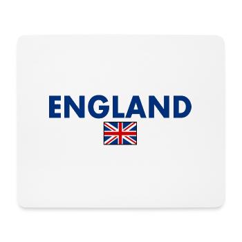 England - Mousepad (Querformat) - Weiß - Vorne