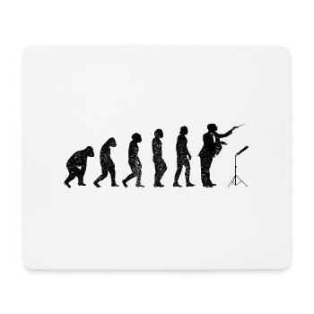 Chefs d’orchestre Cadeau Chef d’orchestre Direction d’orchestre - Tapis de souris (format paysage) - blanc - Devant