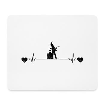 Chimney Sweep Gift Chimney SweepEr Food Sweeper - Mouse Pad (horizontal) - white - Front