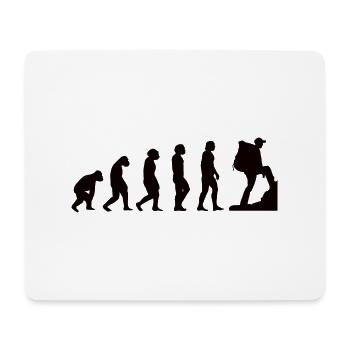 Bergsteigen Bouldern Berge Wandern Berg Klettern - Mousepad (Querformat) - Weiß - Vorne