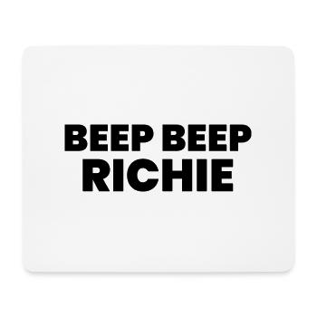 Beep Beep Richie - Mouse Pad (horizontal) - white - Front