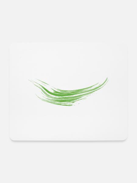 Farbkleckse Kleckse Farbspritzer Maler Geschenk - Mousepad (Querformat) - Weiß