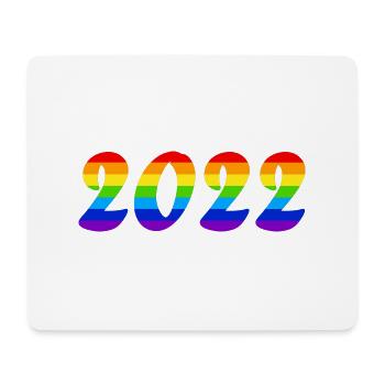 LGBTQ National Team Football World Cup - Mouse Pad (horizontal) - white - Front