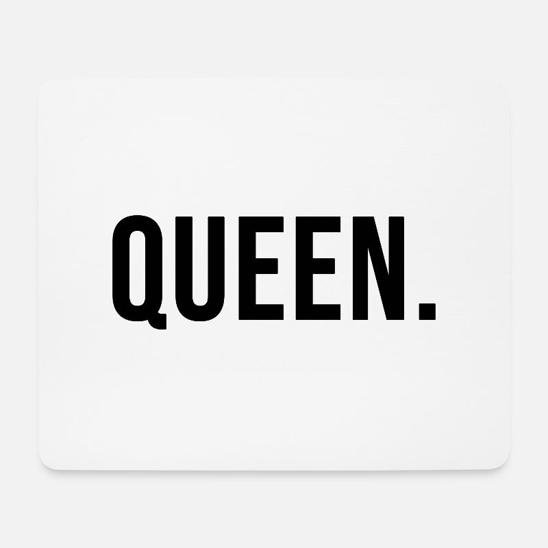 queen - Mousepad (Querformat) - Weiß