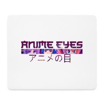 Anime Eyes - Comic - Tokyo - Mouse Pad (horizontal) - white - Front
