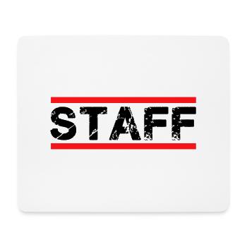 Personnel - Tapis de souris (format paysage) - blanc - Devant