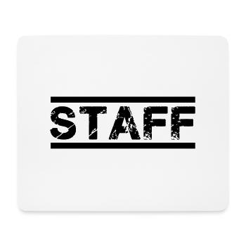 Personnel - Tapis de souris (format paysage) - blanc - Devant