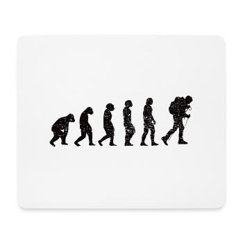 Wandern Bergwanderer Wanderung Bergwandern - Mousepad (Querformat) - Weiß - Vorne