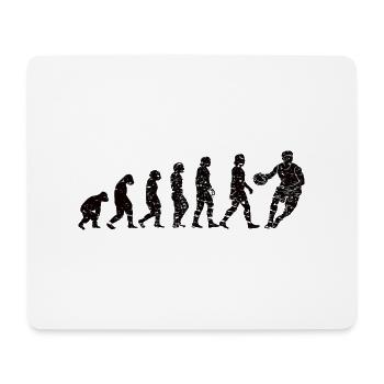 Basketball Basketballteam Basketballspieler - Mousepad (Querformat) - Weiß - Vorne